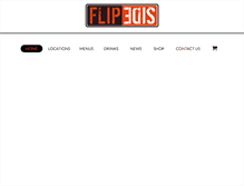 Tablet Screenshot of flipsideburger.com